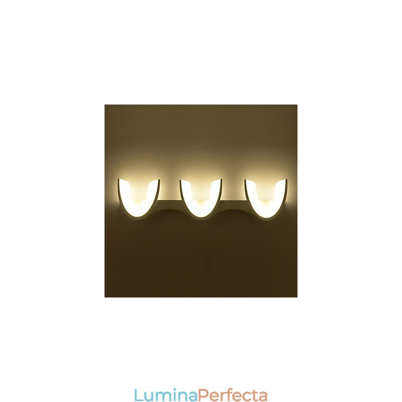 Caracteristică modernă de pictură contemporană pentru aplice de perete cu lumină ambientală