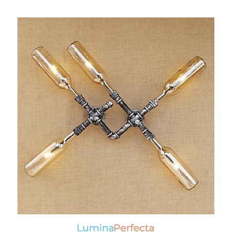 Caracteristică de pictură rustic Lodge pentru aplice de perete cu lumină ambientală Caracteristică de pictură rustic Lodge pentru aplice de perete cu lumină ambientală