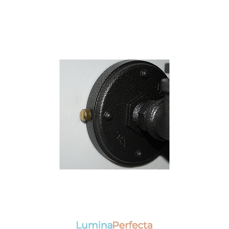 Lampă de perete decorativă cu țeavă de fier industrială simplă, retro