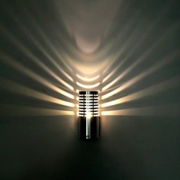 Caracteristică modernă de pictură contemporană pentru lumini de perete cu becuri în stil mini