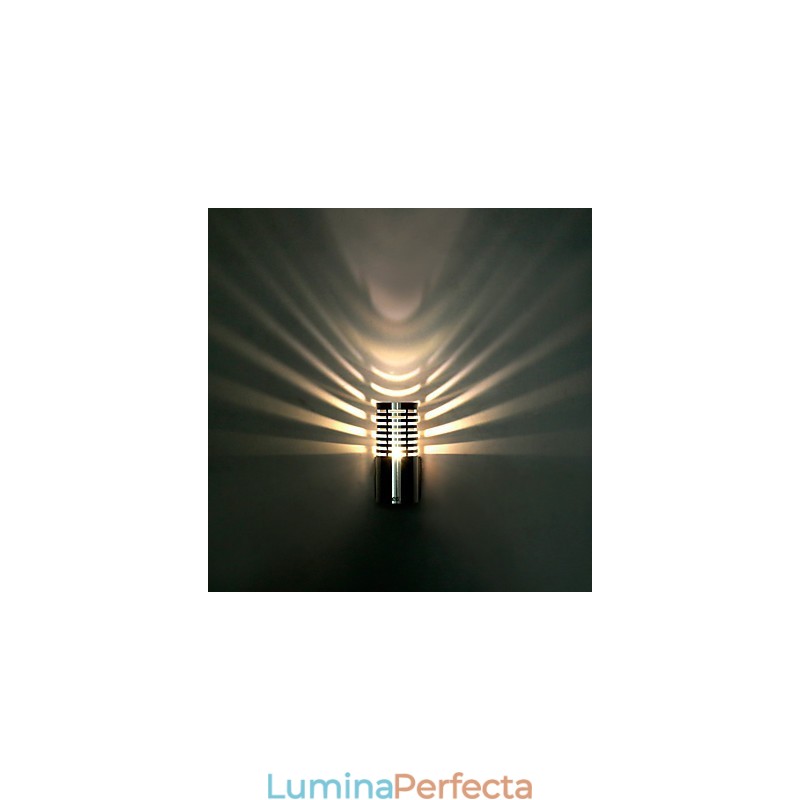 Caracteristică modernă de pictură contemporană pentru lumini de perete cu becuri în stil mini