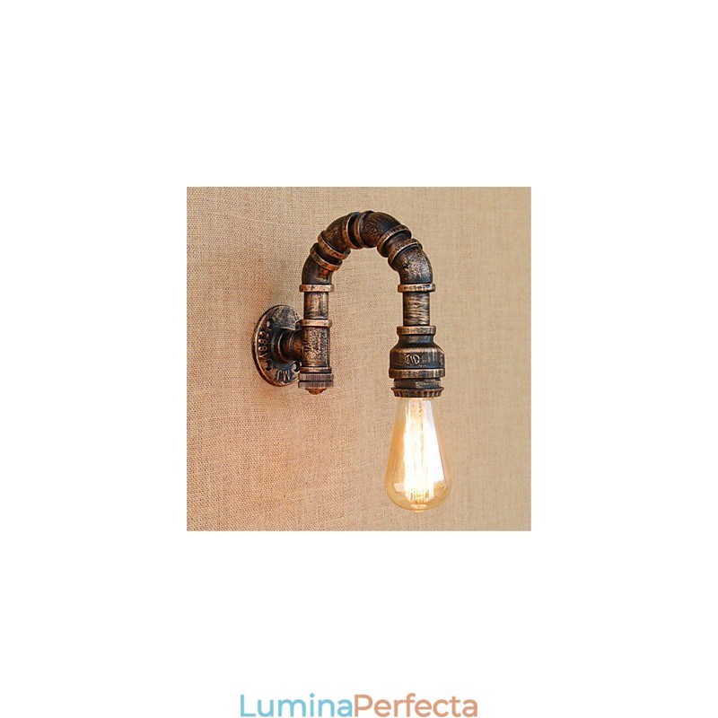 Caracteristică de pictură rustic Lodge pentru aplice de perete cu lumină ambientală