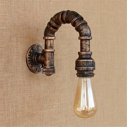 Caracteristică de pictură rustic Lodge pentru aplice de perete cu lumină ambientală