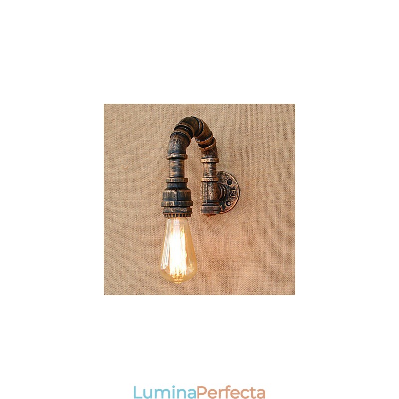 Caracteristică de pictură rustic Lodge pentru aplice de perete cu lumină ambientală