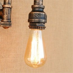 Caracteristică de pictură rustic Lodge pentru aplice de perete cu lumină ambientală