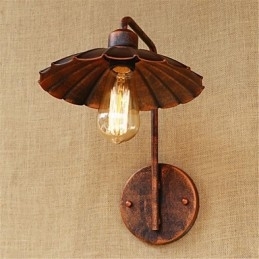Creativ Retro Modern Popular Modern Dormitor Noptiera Hotel Lampa simpla din fier