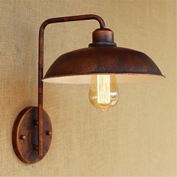 Creativ Retro Modern Popular Modern Dormitor Noptiera Hotel Lampa simpla din fier