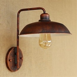 Creativ Retro Modern Popular Modern Dormitor Noptiera Hotel Lampa simpla din fier