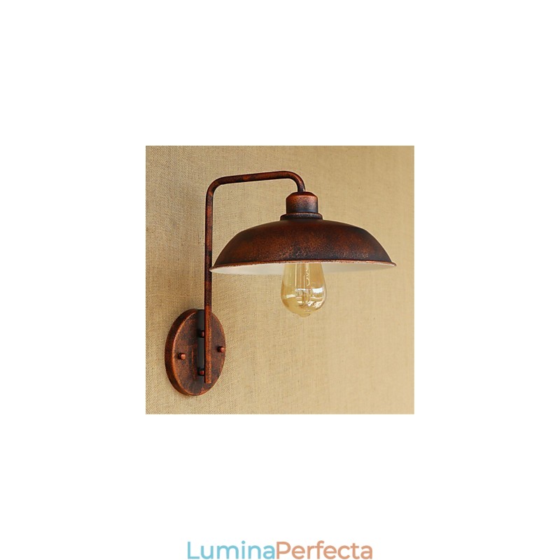 Creativ Retro Modern Popular Modern Dormitor Noptiera Hotel Lampa simpla din fier