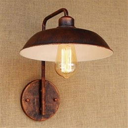 Creativ Retro Modern Popular Modern Dormitor Noptiera Hotel Lampa simpla din fier