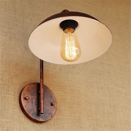 Creativ Retro Modern Popular Modern Dormitor Noptiera Hotel Lampa simpla din fier