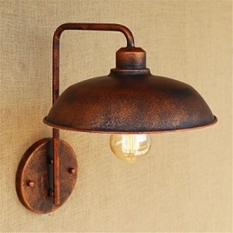 Creativ Retro Modern Popular Modern Dormitor Noptiera Hotel Lampa simpla din fier