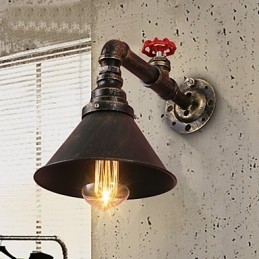 Aplice de perete cu țeavă de apă Stil industrial retro Creativ Country Metal Restaurant Cafe Baruri Bar Masă Aplice