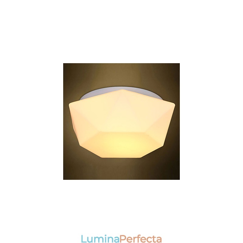 Creative White Diamond Glass Dome Absorb