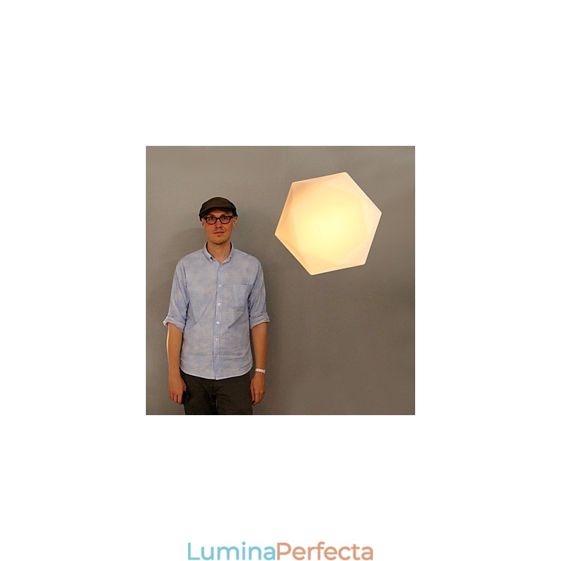 Creative White Diamond Glass Dome Absorb