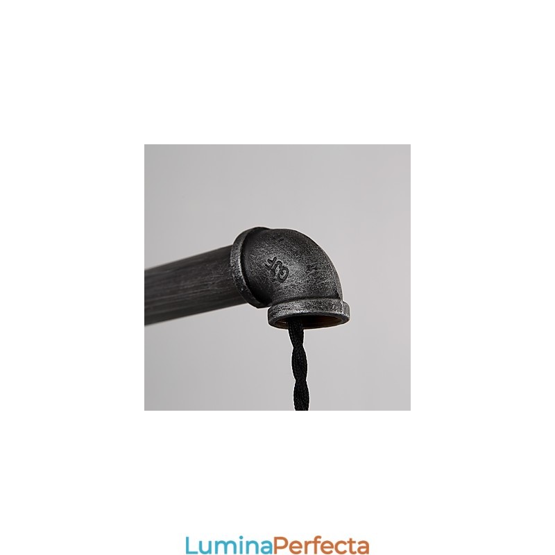 Aplice de perete cu țeavă industrială vintage cu comutator Lumini creative Restaurant Cafe Bar Iluminat de decorare cu finisaj vopsit cu 1 lumină