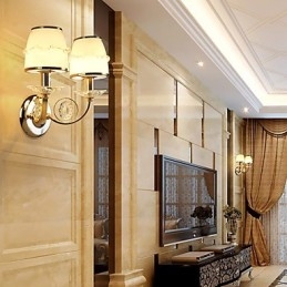 Funcție galvanizată modernă și contemporană pentru protecția ochilor Lumină ambientală Aplice de perete Lampă de perete