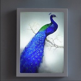 Funcție integrată de pictură modernă contemporană modernă contemporană pentru aplice de perete cu lumină ambientală
