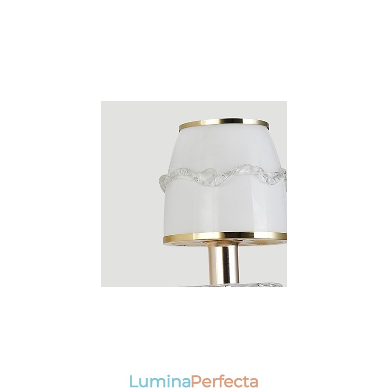 Funcție galvanizată modernă și contemporană pentru protecția ochilor Lumină ambientală Aplice de perete Lampă de perete