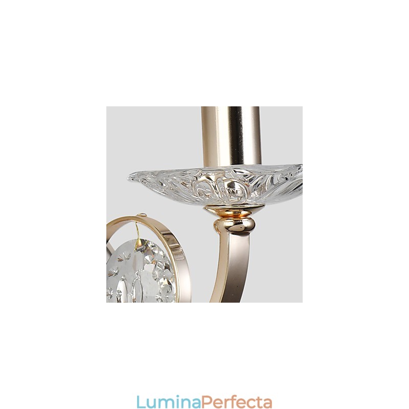 Funcție galvanizată modernă și contemporană pentru protecția ochilor Lumină ambientală Aplice de perete Lampă de perete