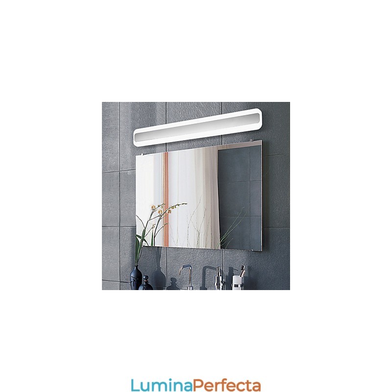 Caracteristică cromată modernă și contemporană pentru lumina ambientală Iluminat pentru baie