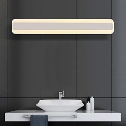 Caracteristică cromată modernă și contemporană pentru lumina ambientală Iluminat pentru baie