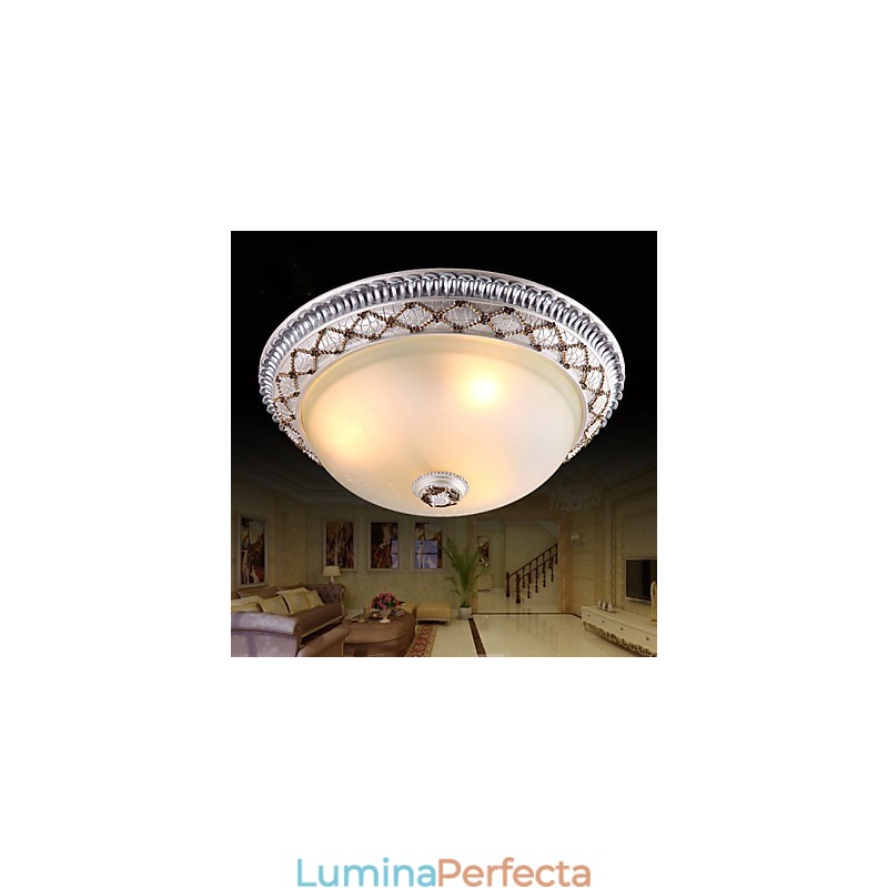 Lampă cu dom din sticlă din rășină de tip european Sweet To Absorb Dome Light