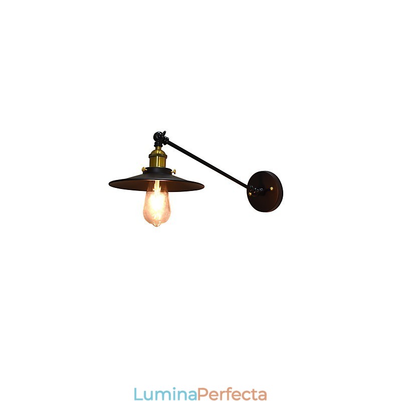Buzz Wall Iron Lampă de perete Dumb Black Lightsaber Lamp On Wall