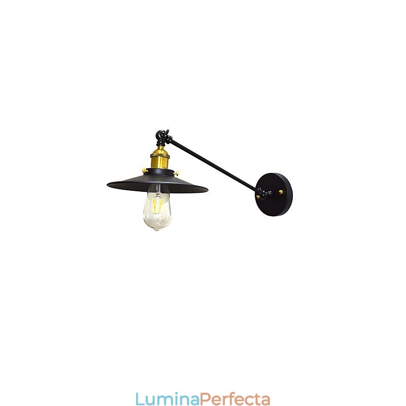 Buzz Wall Iron Lampă de perete Dumb Black Lightsaber Lamp On Wall