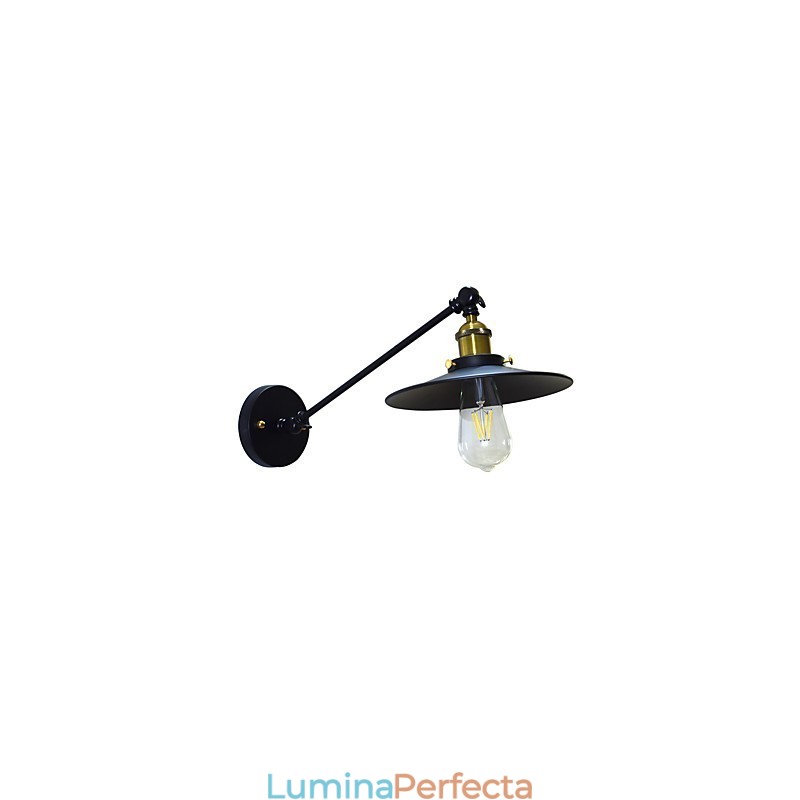 Buzz Wall Iron Lampă de perete Dumb Black Lightsaber Lamp On Wall
