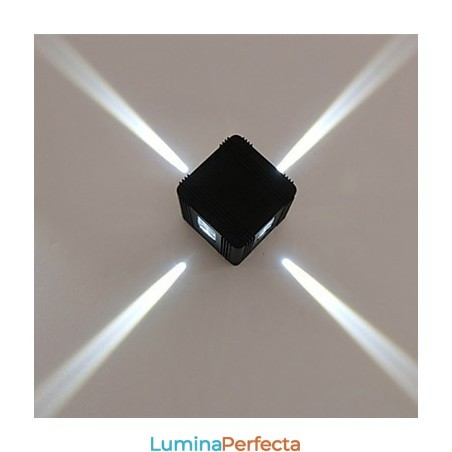 Lampă de perete modernă din aluminiu cu montare încadrată Decorează lumini de perete