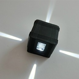 Lampă de perete modernă din aluminiu cu montare încadrată Decorează lumini de perete