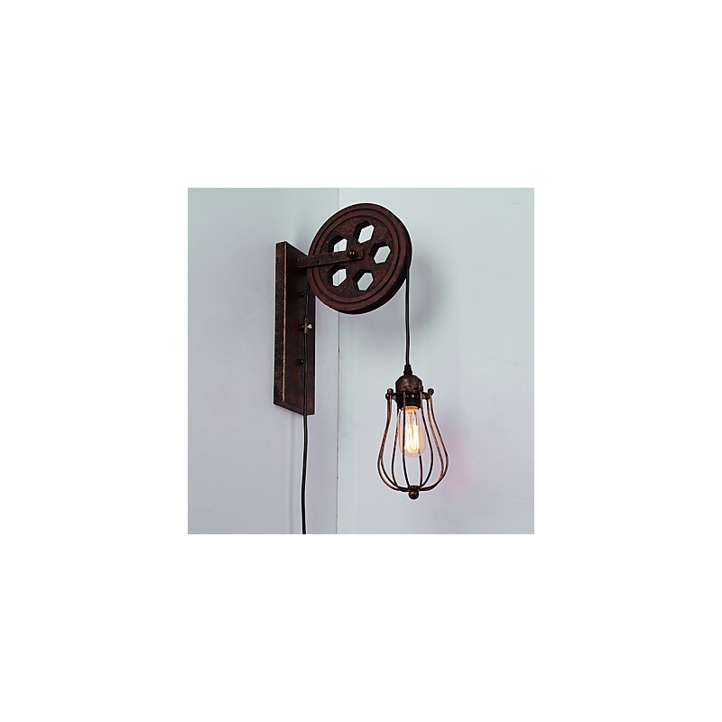 Lampă de perete industrială retro din fier cu personalitate creativă