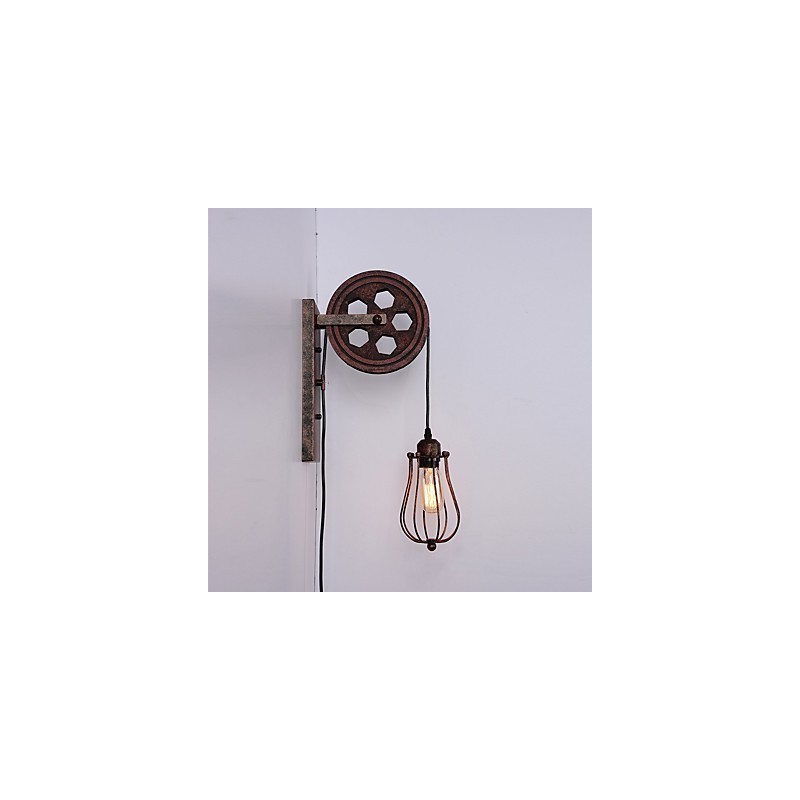 Lampă de perete industrială retro din fier cu personalitate creativă