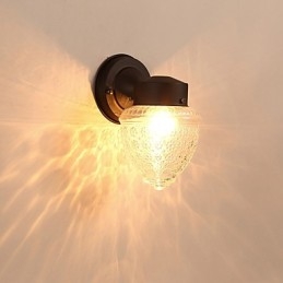 Caracteristică modernă și contemporană de finisaj cu oxid negru pentru lumina ambientală în stil mini