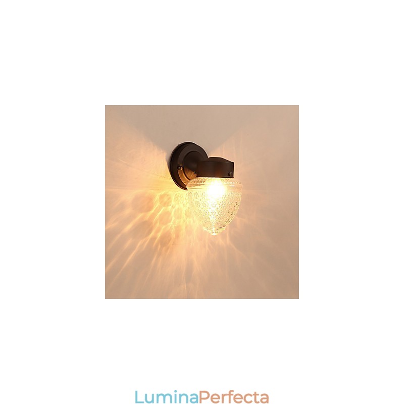 Caracteristică modernă și contemporană de finisaj cu oxid negru pentru lumina ambientală în stil mini