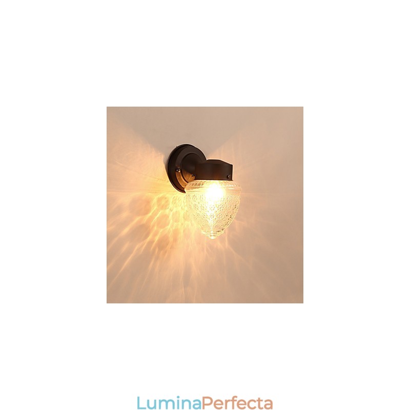 Caracteristică modernă și contemporană de finisaj cu oxid negru pentru lumina ambientală în stil mini