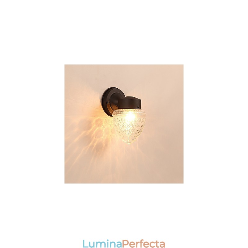 Caracteristică modernă și contemporană de finisaj cu oxid negru pentru lumina ambientală în stil mini