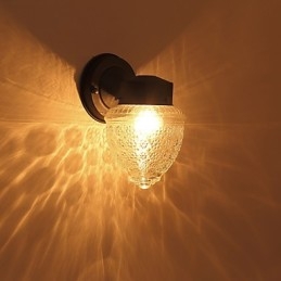 Caracteristică modernă și contemporană de finisaj cu oxid negru pentru lumina ambientală în stil mini