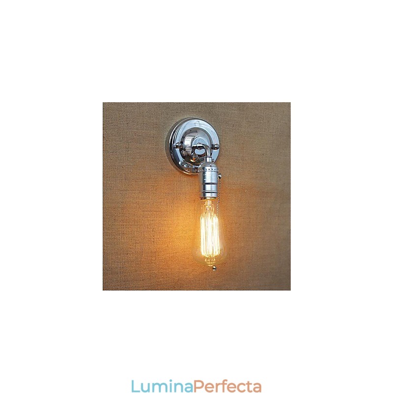 Caracteristică de pictură retro pentru stil mini cu braț oscilant Lumină ambientală Aplice de perete Lampă de perete