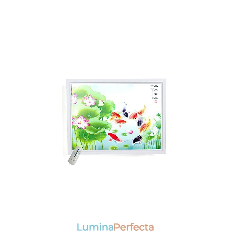 Funcție integrată de pictură modernă contemporană modernă contemporană pentru aplice de perete cu lumină ambientală