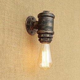 Caracteristică de pictură retro country pentru stil mini aplice de perete cu lumină ambientală