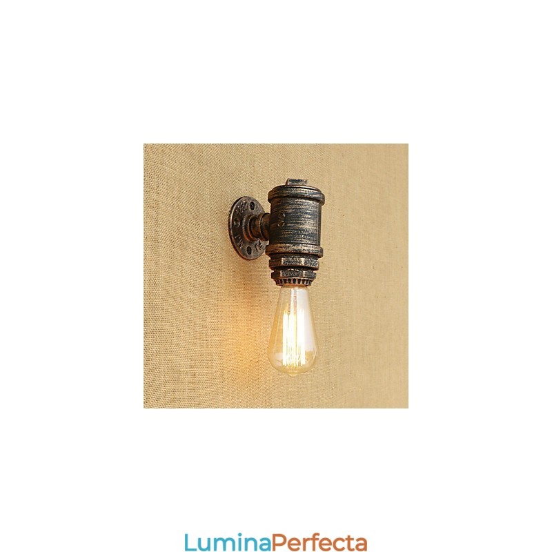Caracteristică de pictură retro country pentru stil mini aplice de perete cu lumină ambientală