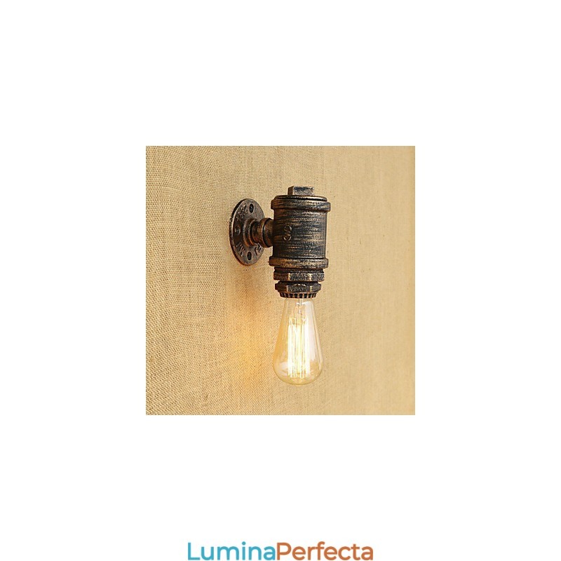 Caracteristică de pictură retro country pentru stil mini aplice de perete cu lumină ambientală