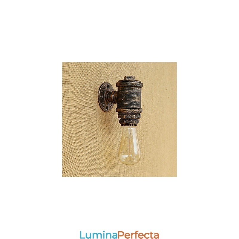 Caracteristică de pictură retro country pentru stil mini aplice de perete cu lumină ambientală