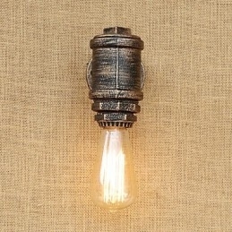 Caracteristică de pictură retro country pentru stil mini aplice de perete cu lumină ambientală
