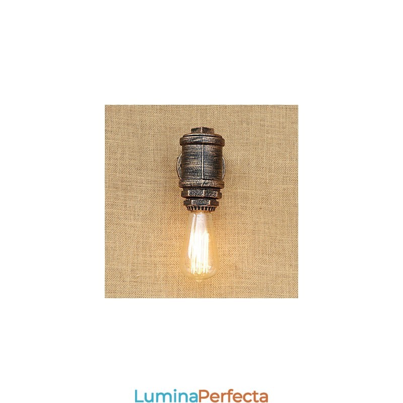 Caracteristică de pictură retro country pentru stil mini aplice de perete cu lumină ambientală