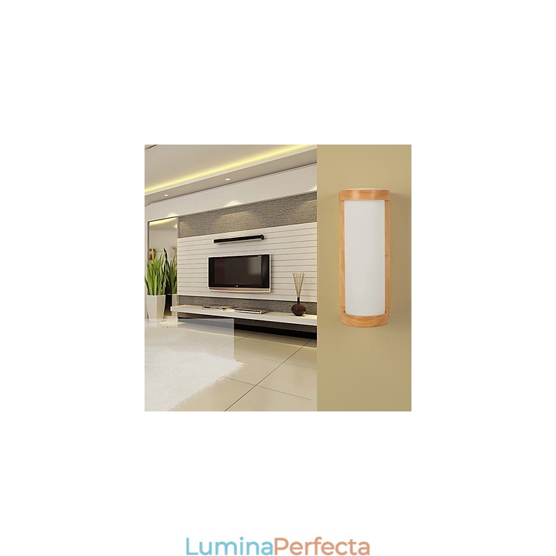 Caracteristică modernă și contemporană de pictură de țară pentru aplice de perete cu lumină ambientală