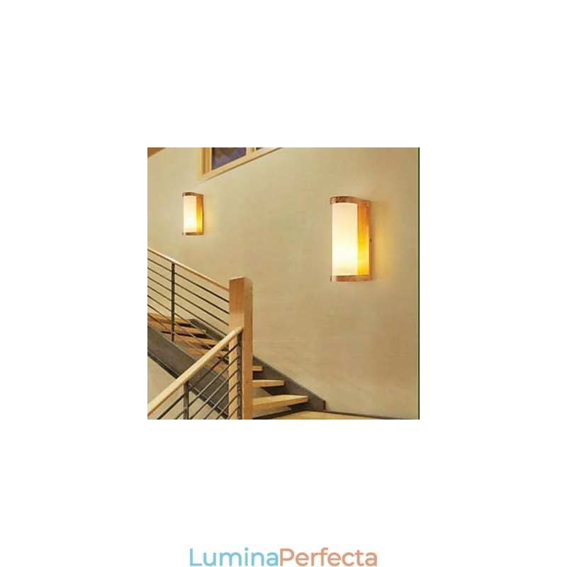 Caracteristică modernă și contemporană de pictură de țară pentru aplice de perete cu lumină ambientală