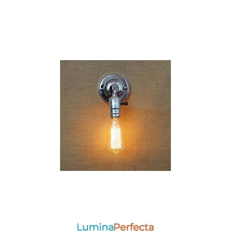 Caracteristică de pictură retro pentru stil mini cu braț oscilant Lumină ambientală Aplice de perete Lampă de perete
